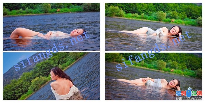 ❤️闺蜜组团丽江出游溪边玩的太疯狂 [某房原版]【1.6G】