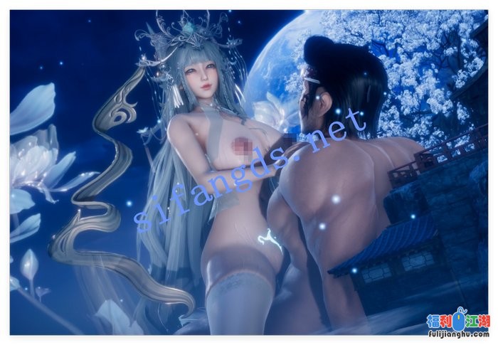 ❤️【Elarbaby】42期：嫦娥~玉兔浓厚双飞阿黑颜(剧情中字) [某房原版]【4.3G】