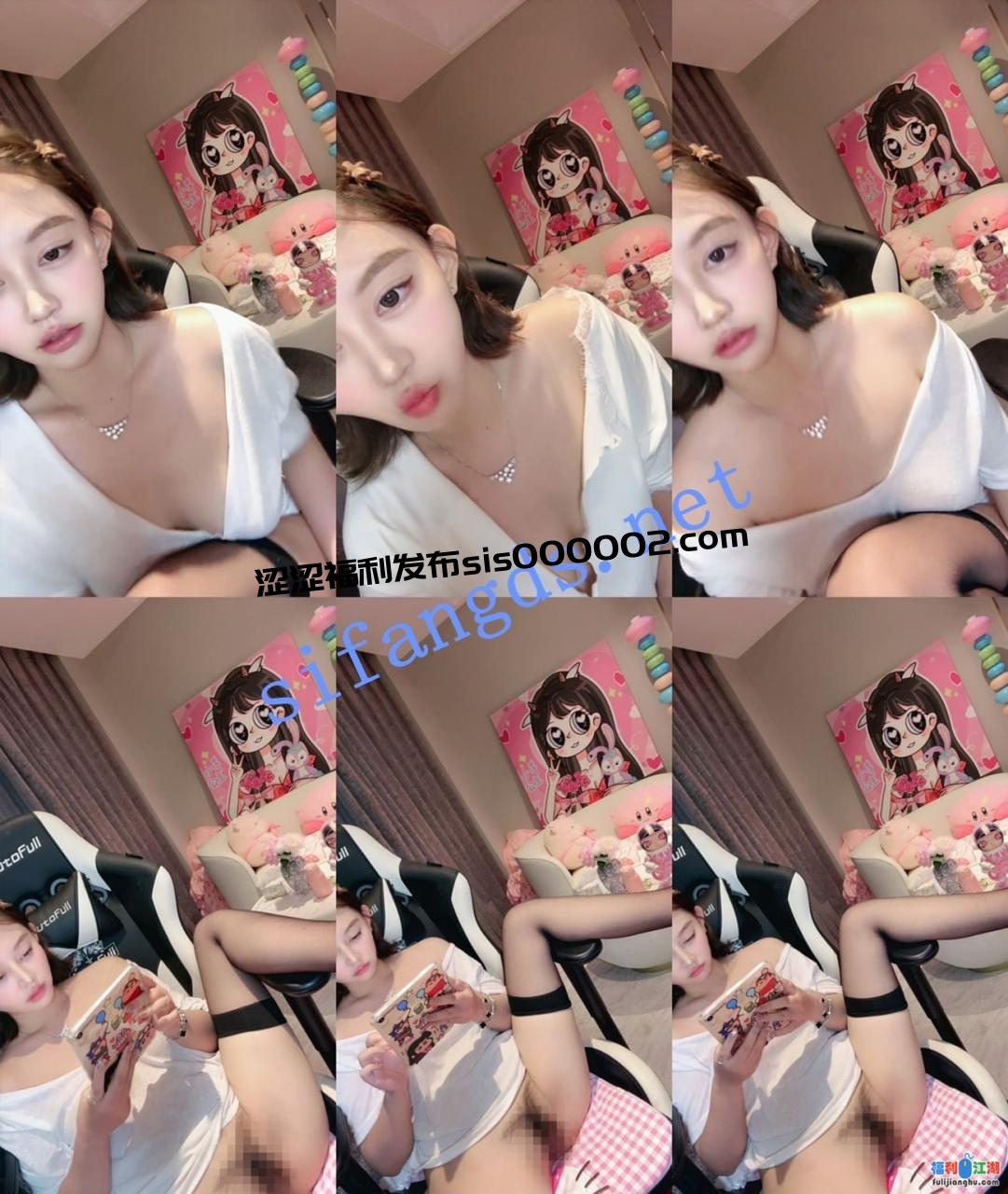 灬新人！绿播下海【王鹤隶的美羊】裸空装~自摸揉捏~特写美【3.32G】