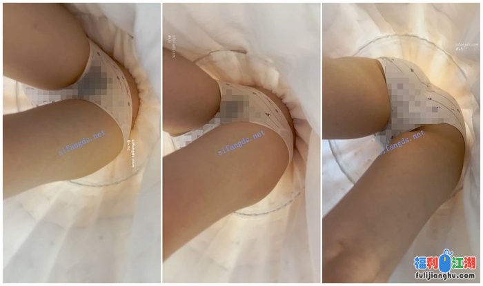 【KFC】学生妹和闺蜜逛展·洛丽塔裙白色可爱内·前拍露黑森林[某房原版]【1.14G】